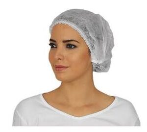 GORRO / COFIA COLOR BLANCO PAQ. C/100 PIEZAS