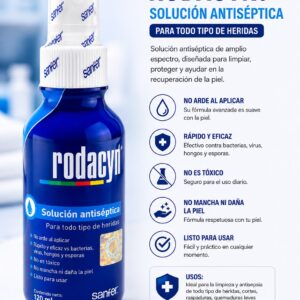 MICRODACYN SOLICIÓN ANTISÉPTICA 120ML